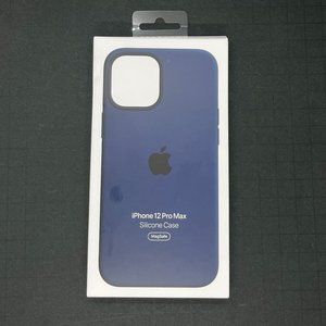 iPhone 12 Pro Max Silicone Case Deep Navy A2498